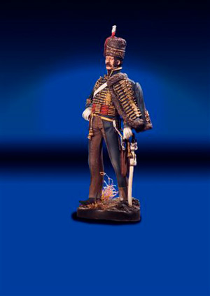 Hussar Officer Waterloo 1815